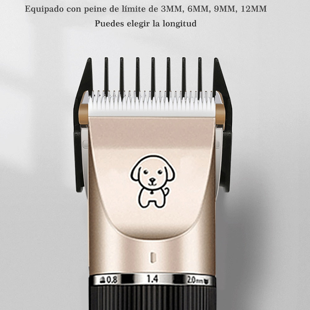 Dog Hair Clippers Electric Cat Grooming Trimmer Professional Rechargeable Low-Noise Pet shop dedicated Cutter Hair Shaver Kit