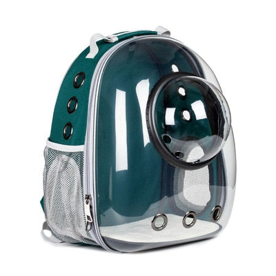 Astronaut Window Bubble Carrying Travel Bag Breathable Space Capsule Transparent Pet Carrier Bag Dog Cat Backpack