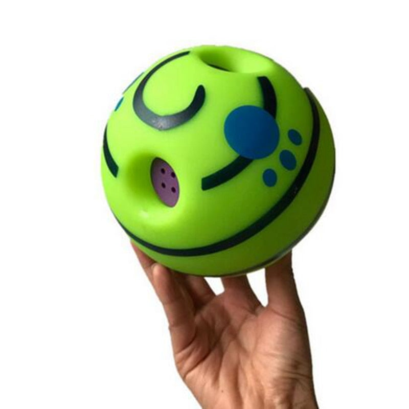 15cm Wobble Wag Giggle Ball Interactive Dog Toy Pet Puppy Chew Toys Funny Sounds Dog Play Ball Training Sport Pet Toys