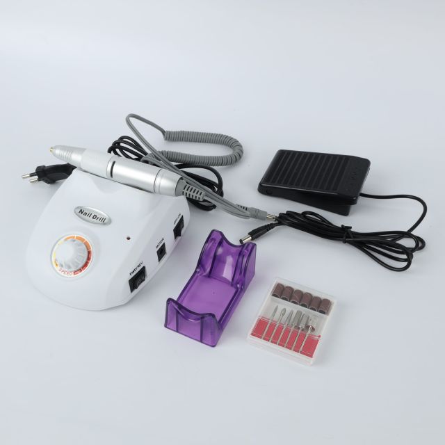 Polisseuse à ongles électrique, 20 000/35 000 tr/min, ensemble de limes pour manucure et pédicure