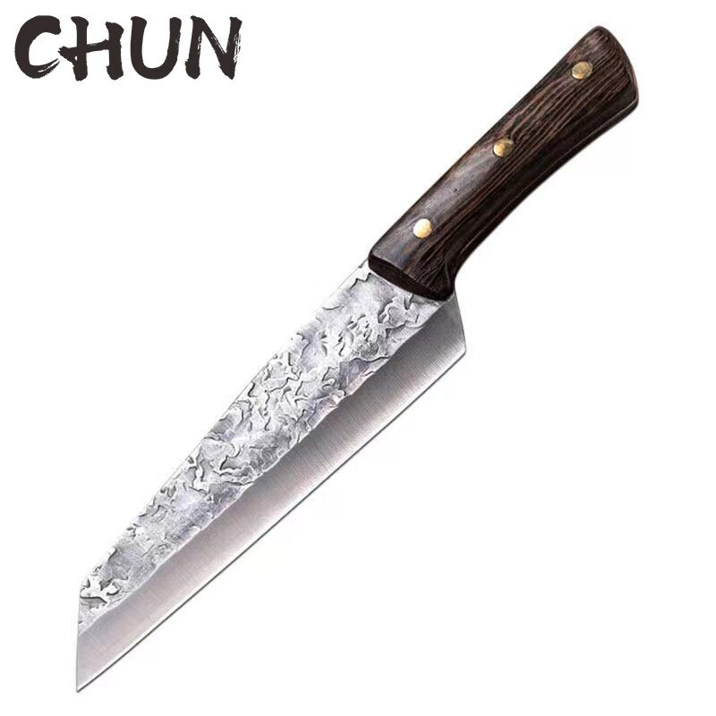 Cooking Boning Knife Kitchen Meat Cleaver Japanese High Carbon Steel Knife Handmade Chef Butcher Kitchen Knife & Protective Case