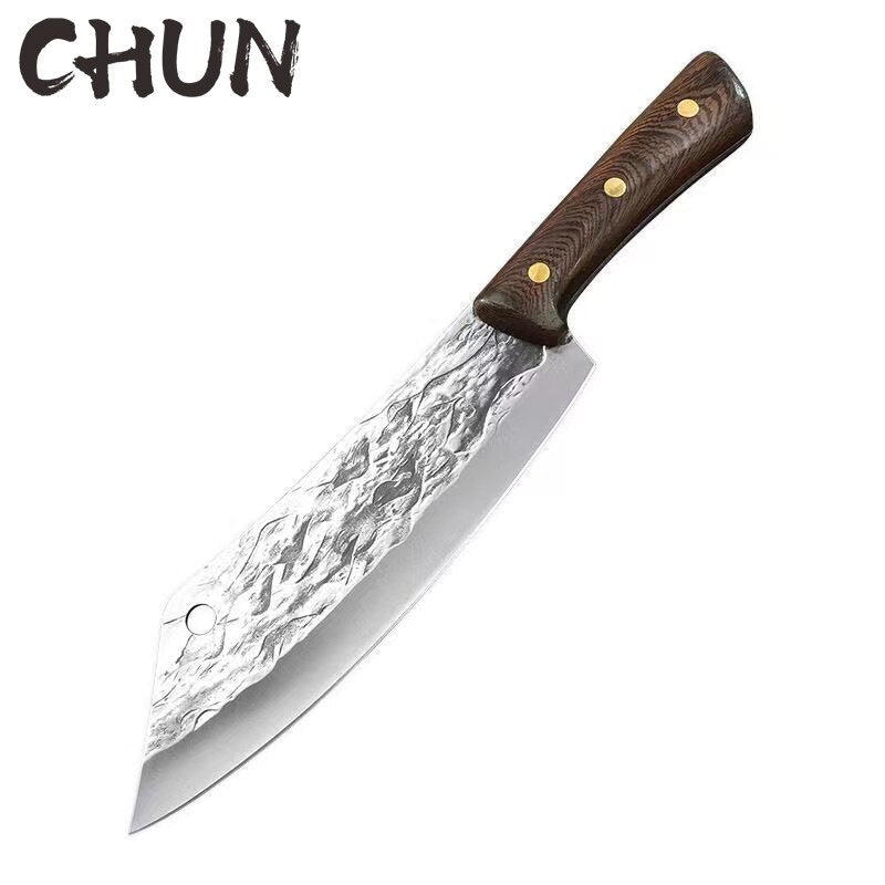 Cooking Boning Knife Kitchen Meat Cleaver Japanese High Carbon Steel Knife Handmade Chef Butcher Kitchen Knife & Protective Case