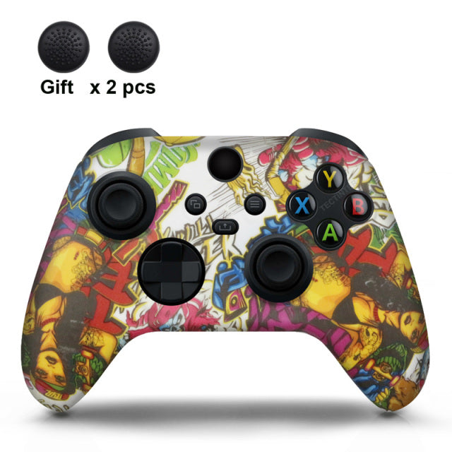 Étui en Silicone souple pour manette Xbox série X/S, housse de protection pour manette de jeu en caoutchouc
