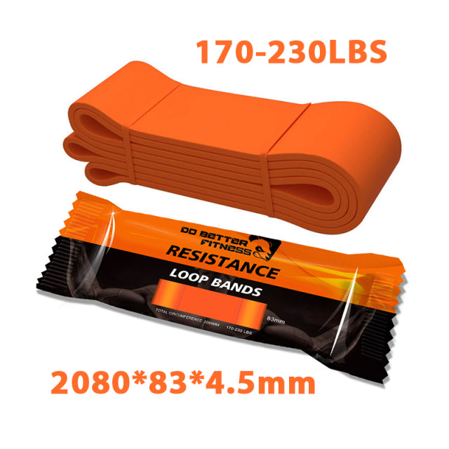 Bandes élastiques de traction en caoutchouc, boucle de résistance, ensemble d&#39;entraînement de gymnastique à domicile, extensible, renforcer