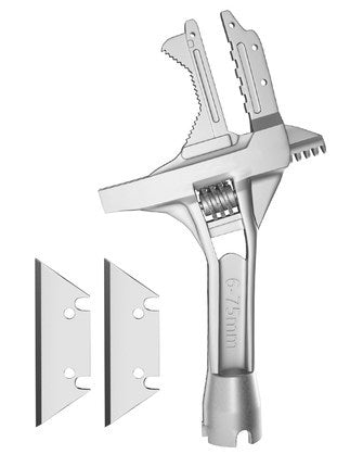 Clé hygiénique à manche court, outil multifonctionnel à grande ouverture, outil universel pour activité, planche de plomberie à main