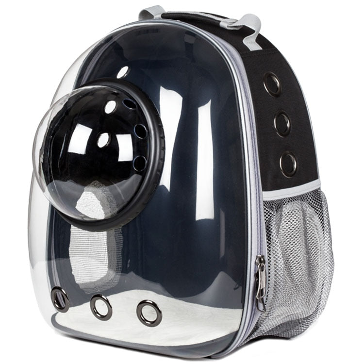 Astronaut Window Bubble Carrying Travel Bag Breathable Space Capsule Transparent Pet Carrier Bag Dog Cat Backpack