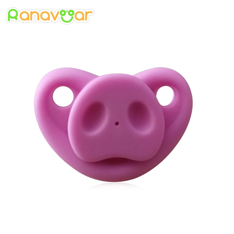 Silicone Funny Nipple Mustache Pacifier Baby Soother Toddler Orthodontic Nipples Red Kiss Lips Teether Baby Feeding