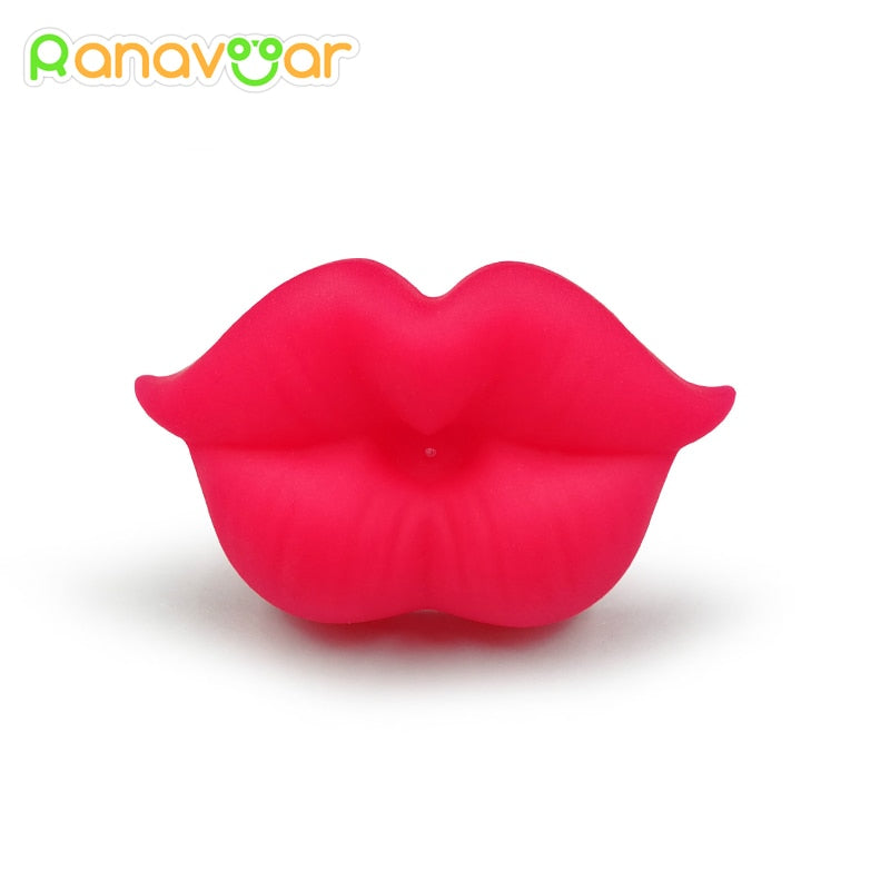 Silicone Funny Nipple Mustache Pacifier Baby Soother Toddler Orthodontic Nipples Red Kiss Lips Teether Baby Feeding