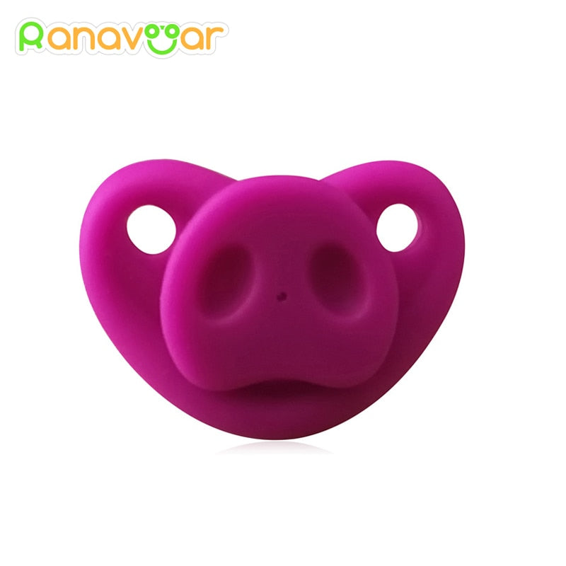 Silicone Funny Nipple Mustache Pacifier Baby Soother Toddler Orthodontic Nipples Red Kiss Lips Teether Baby Feeding