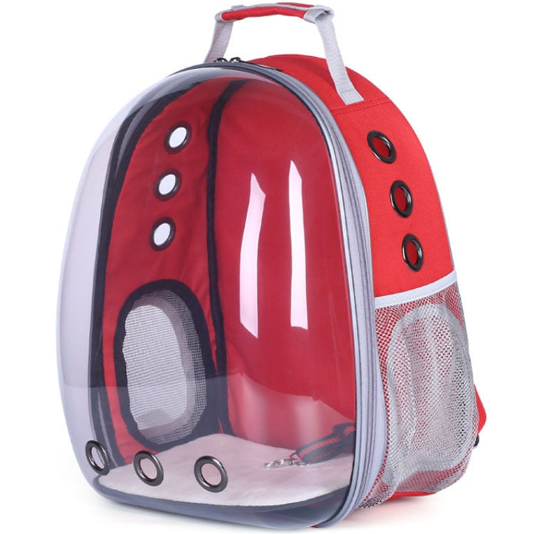 Astronaut Window Bubble Carrying Travel Bag Breathable Space Capsule Transparent Pet Carrier Bag Dog Cat Backpack