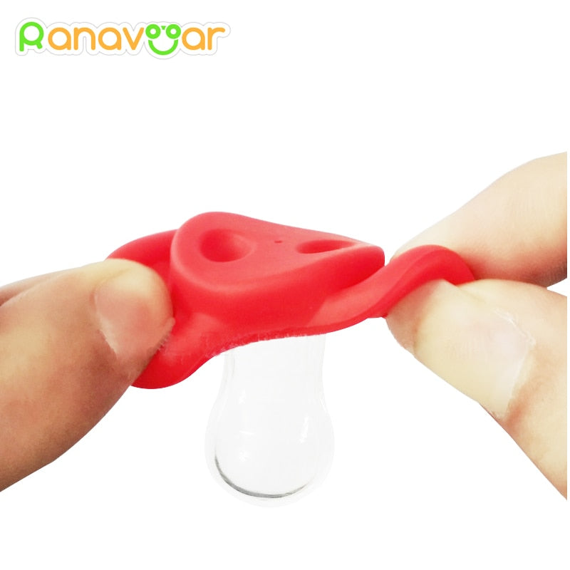 Silicone Funny Nipple Mustache Pacifier Baby Soother Toddler Orthodontic Nipples Red Kiss Lips Teether Baby Feeding