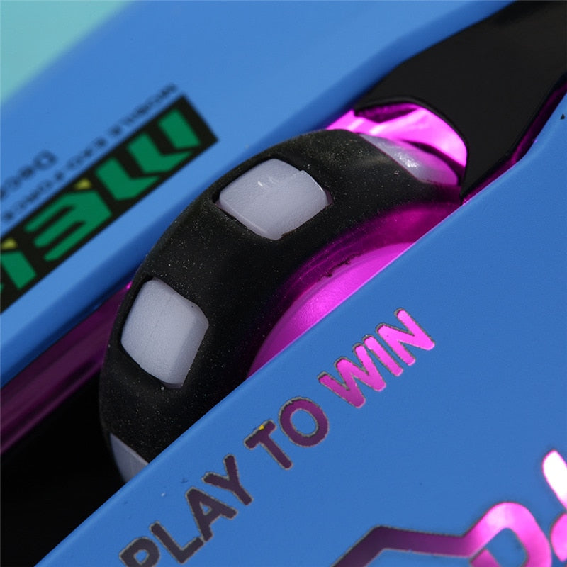OW 6 Buttons Gaming Breathing LED Backlit Gaming Mice D.VA  Reaper Wired USB Computer Mouse for PC& Mac Overwatch Gamers