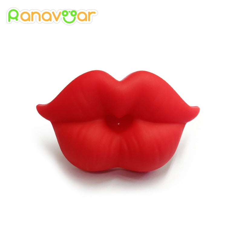 Silicone Funny Nipple Mustache Pacifier Baby Soother Toddler Orthodontic Nipples Red Kiss Lips Teether Baby Feeding