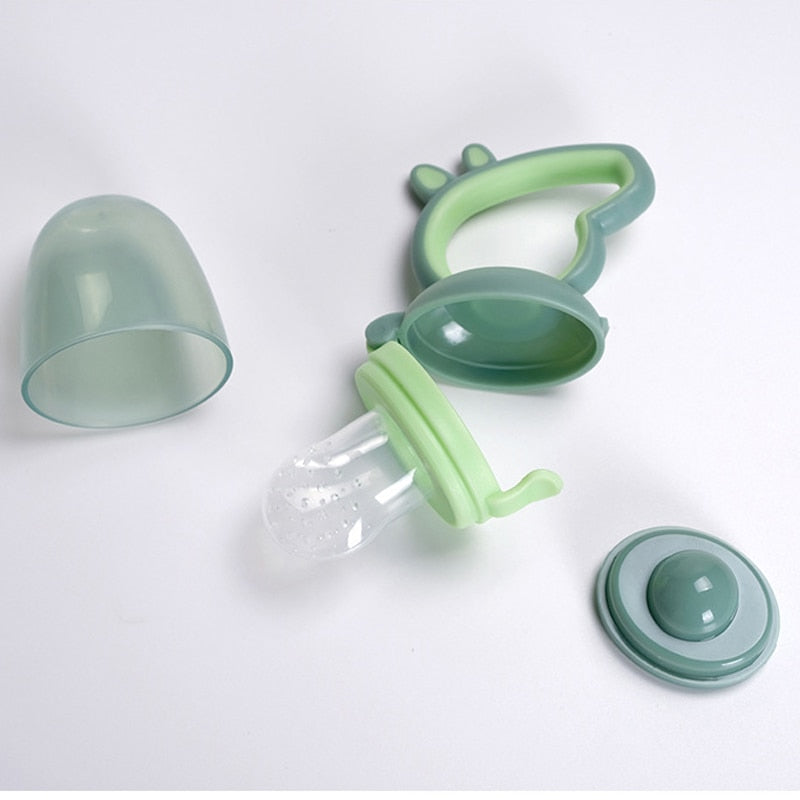 Fresh Fruit Food Safe Baby Pacifiers Feeder Fruit feeding baby food container Pacifier Bottles Baby bottle Kid Fruit Nipple Teat