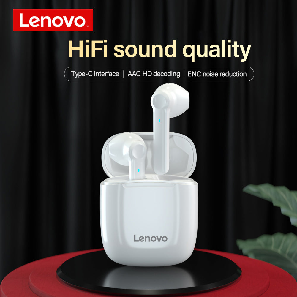 Lenovo – écouteurs sans fil Bluetooth XT89 TWS, casque d&#39;écoute de sport, avec bouton tactile, casque de jeu, stéréo, basse, avec micro, bruit
