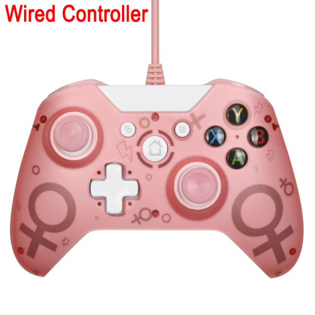 Manette de jeu filaire/sans fil pour Xbox One Slim, pour Console PC, contrôleur de jeu, Joystick