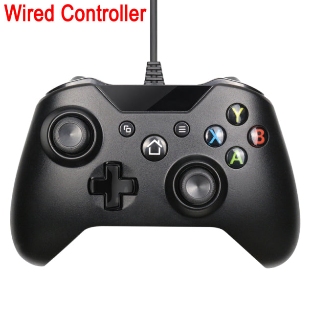 Manette de jeu filaire/sans fil pour Xbox One Slim, pour Console PC, contrôleur de jeu, Joystick