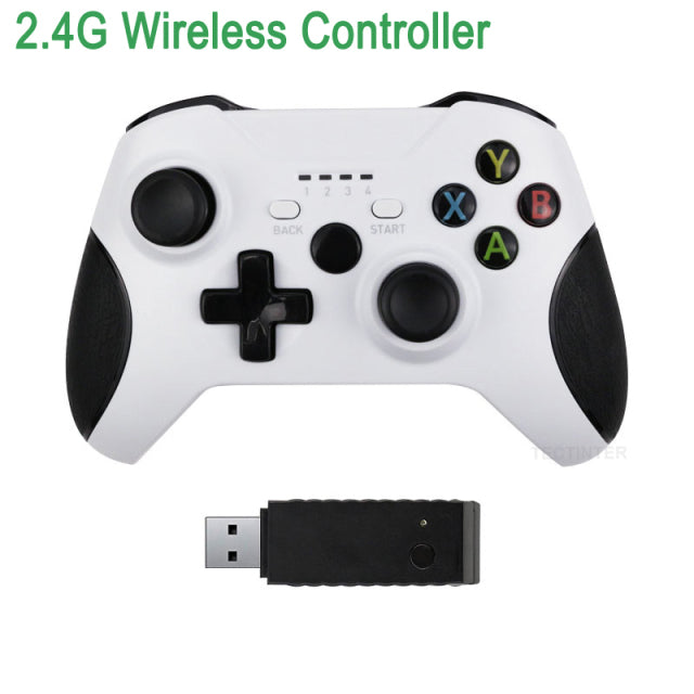 Manette de jeu filaire/sans fil pour Xbox One Slim, pour Console PC, contrôleur de jeu, Joystick