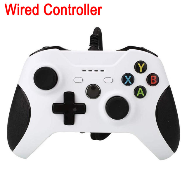 Manette de jeu filaire/sans fil pour Xbox One Slim, pour Console PC, contrôleur de jeu, Joystick
