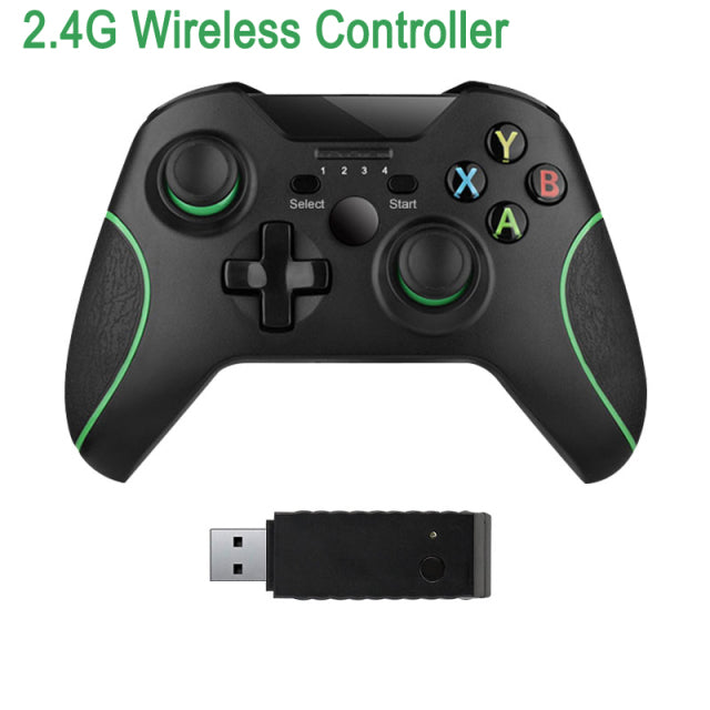 Manette de jeu filaire/sans fil pour Xbox One Slim, pour Console PC, contrôleur de jeu, Joystick