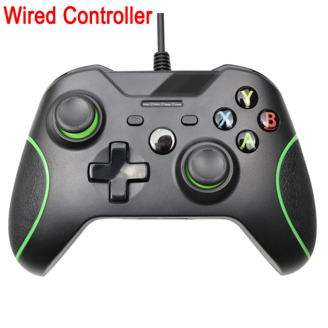 Manette de jeu filaire/sans fil pour Xbox One Slim, pour Console PC, contrôleur de jeu, Joystick