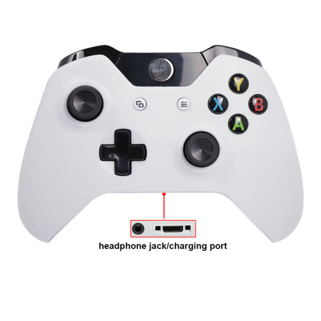 Manette de jeu filaire/sans fil pour Xbox One Slim, pour Console PC, contrôleur de jeu, Joystick