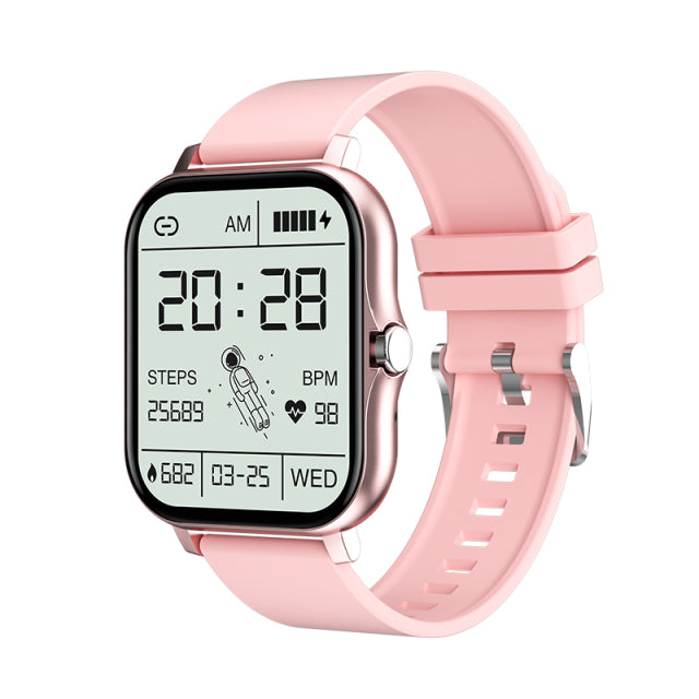 Montre connectée de Sport GTS 2 P8 plus pour hommes et femmes, entièrement tactile, moniteur de fréquence cardiaque, moniteur d&#39;activité physique, Bluetooth, appel, boîte incluse