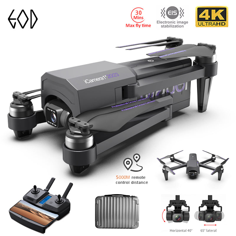 Nouveau Drone GOD GPS 4K caméra HD gps 5G Wifi Anti-secousse, cardan à 2 axes, moteur sans balais, 5KM RC, jouet, cadeaux, 2022
