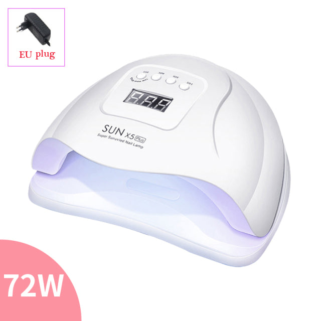 Sèche-ongles avec Capteur de Mouvement, Lampe UV de Séchage, Outil de Manucure et Pédicure pour les Ongles