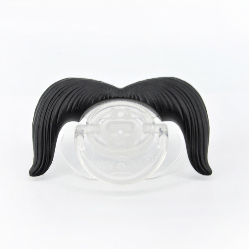 Silicone Funny Nipple Mustache Pacifier Baby Soother Toddler Orthodontic Nipples Red Kiss Lips Teether Baby Feeding