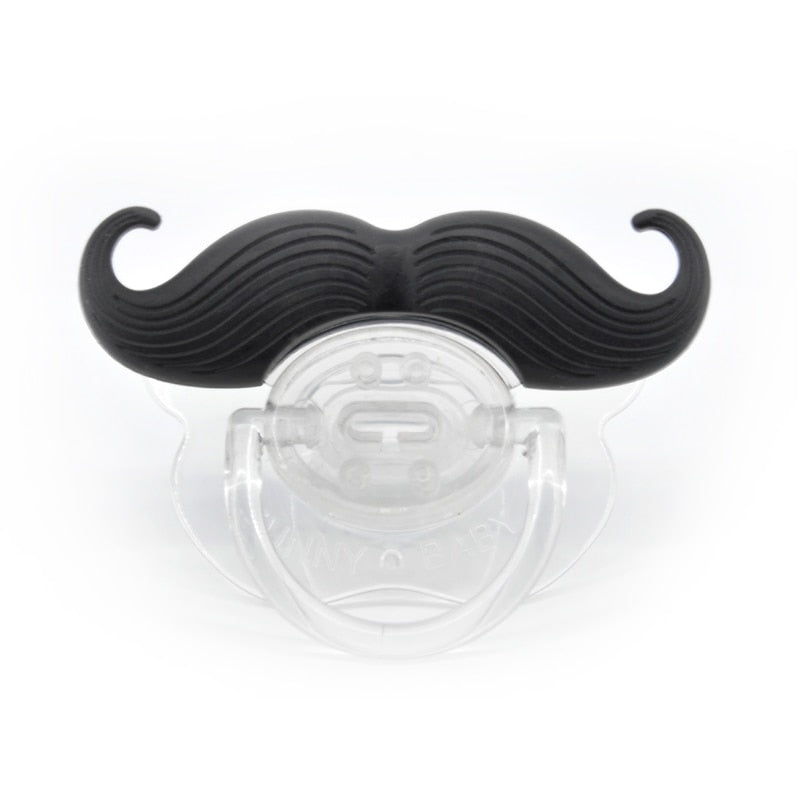 Silicone Funny Nipple Mustache Pacifier Baby Soother Toddler Orthodontic Nipples Red Kiss Lips Teether Baby Feeding