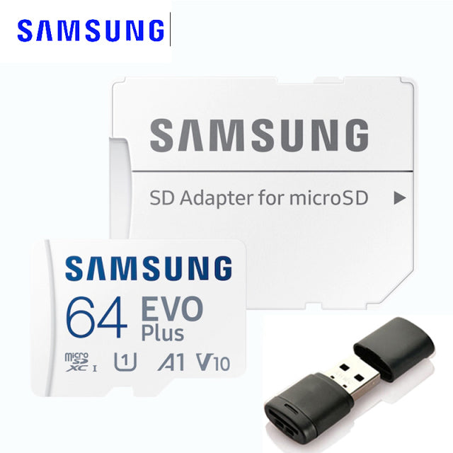 SAMSUNG – Carte micro SD EVO Plus, mémoire Flash TF, 4K, 128 go, 64 go, 32 go, 512 go, 256 go, 128 go, U1 U3