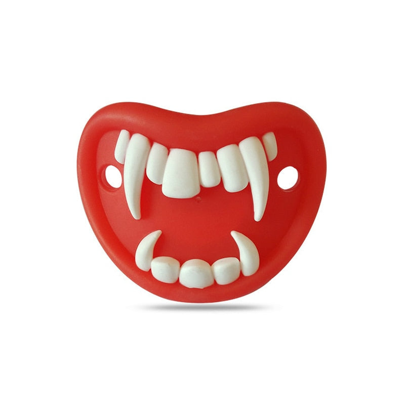 Silicone Funny Nipple Mustache Pacifier Baby Soother Toddler Orthodontic Nipples Red Kiss Lips Teether Baby Feeding