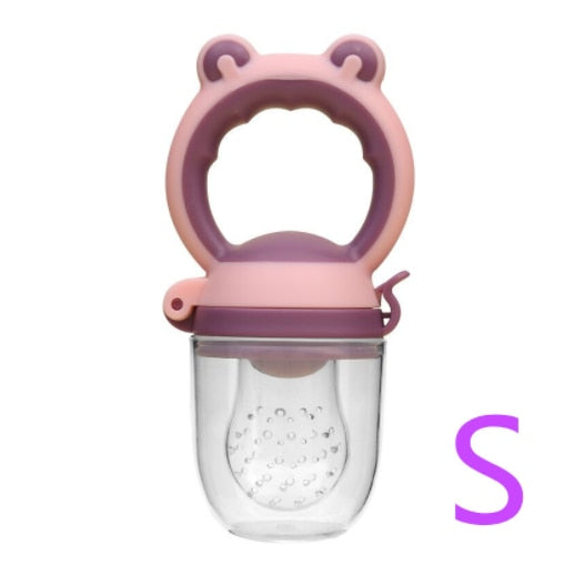 Fresh Fruit Food Safe Baby Pacifiers Feeder Fruit feeding baby food container Pacifier Bottles Baby bottle Kid Fruit Nipple Teat