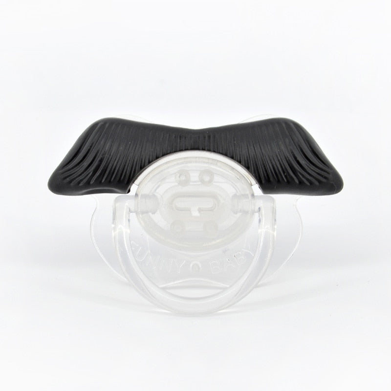 Silicone Funny Nipple Mustache Pacifier Baby Soother Toddler Orthodontic Nipples Red Kiss Lips Teether Baby Feeding
