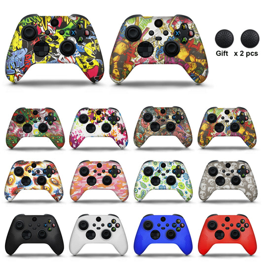 Étui en Silicone souple pour manette Xbox série X/S, housse de protection pour manette de jeu en caoutchouc