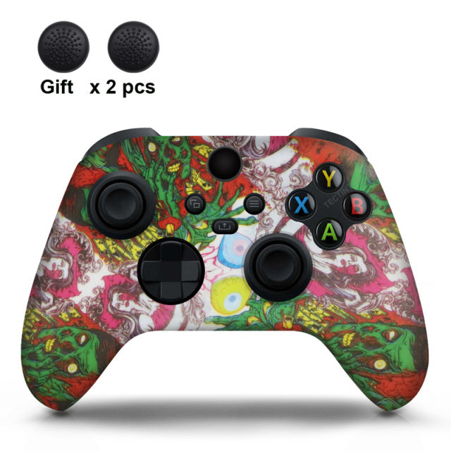 Étui en Silicone souple pour manette Xbox série X/S, housse de protection pour manette de jeu en caoutchouc