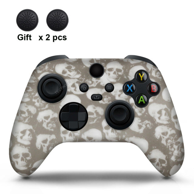 Étui en Silicone souple pour manette Xbox série X/S, housse de protection pour manette de jeu en caoutchouc