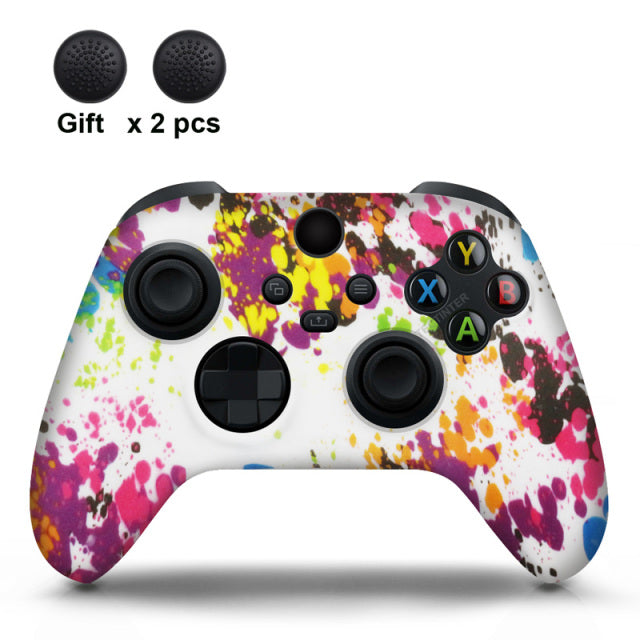 Étui en Silicone souple pour manette Xbox série X/S, housse de protection pour manette de jeu en caoutchouc