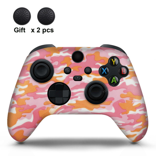 Étui en Silicone souple pour manette Xbox série X/S, housse de protection pour manette de jeu en caoutchouc