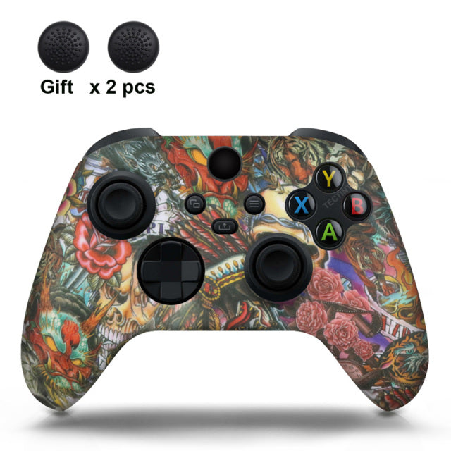 Étui en Silicone souple pour manette Xbox série X/S, housse de protection pour manette de jeu en caoutchouc