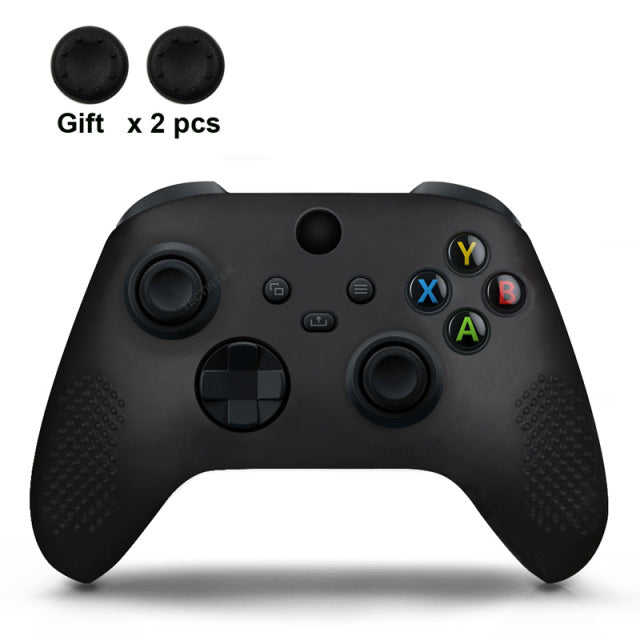 Étui en Silicone souple pour manette Xbox série X/S, housse de protection pour manette de jeu en caoutchouc